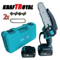 Aкумулаторен трион 15см KraftRoyal с 2бр. 36V 8AH батерии - Image 2