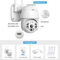3бр. Куполна безжична IP камера Cobra PRO 5G ICSee - Image 2