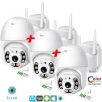 3бр. Куполна безжична IP камера Cobra PRO 5G ICSee
