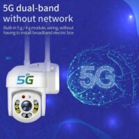 2бр. Куполна безжична IP камера Cobra 8 LED 5G YCC365+ 2 SD карти - Image 5
