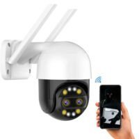 2бр. Безжична външна камера Dual lens 5MP ZOOM 8X - Image 2