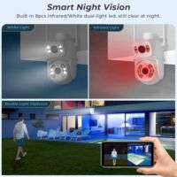 3бр. ДВОЙНА КАМЕРА WI-FI ICSEE 12MP - Image 5