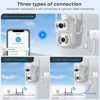 3бр. ДВОЙНА КАМЕРА WI-FI ICSEE 12MP - Image 6