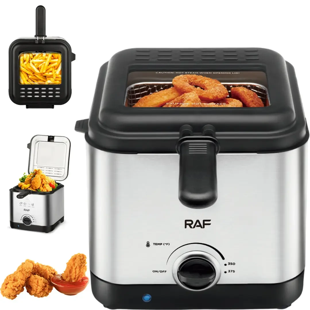 Професионален фритюрник RAF 5300 – 1000W мощност с капацитет 2.5 л - Image 5